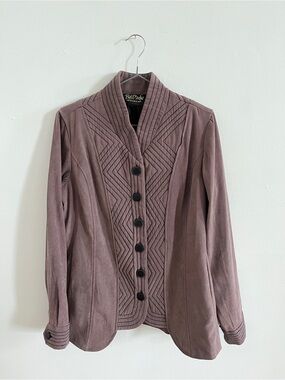 Vintage 1990s Earthy Mauve Bob Mackie Jacket